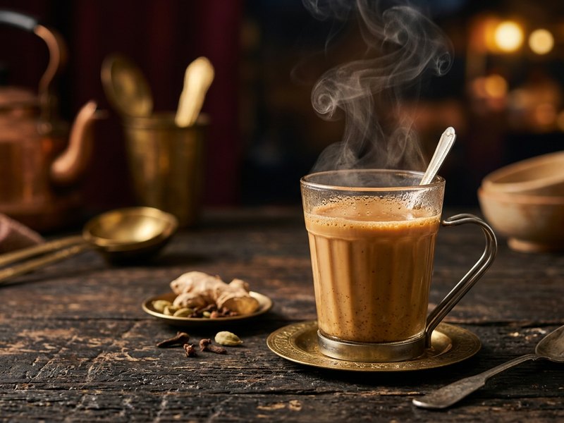 Adrak Chai — Fresh ginger warmth — the cup you reach for on cold nights.