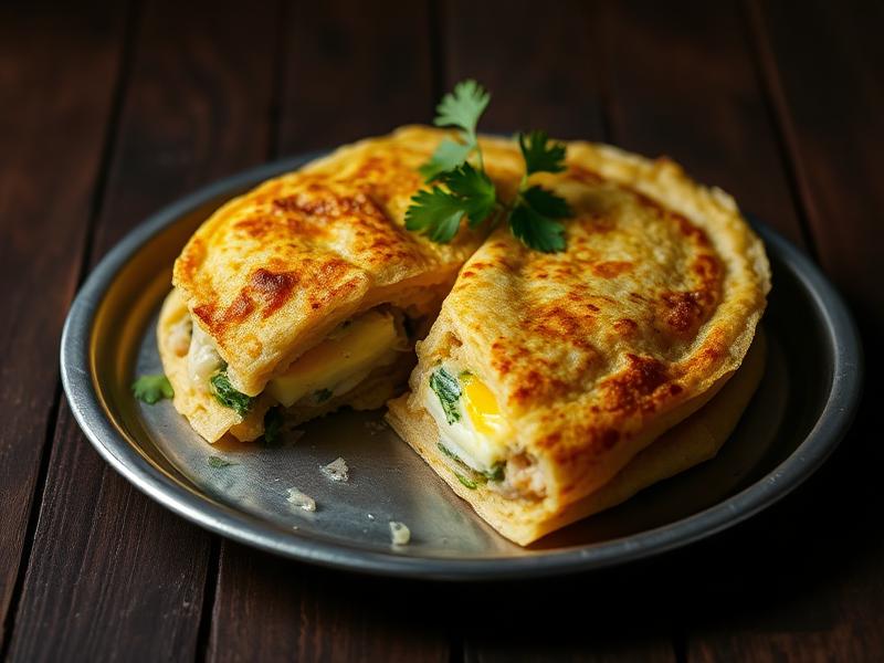 Anda Cheese Omelette — A classic omelette lifted with cheese in every bite.