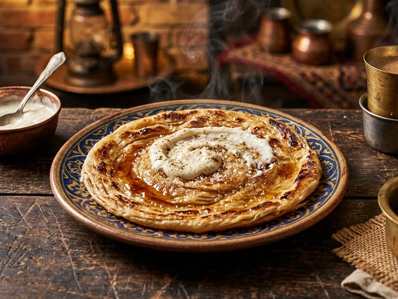 Cheeni Wala Paratha — The simplest childhood sweetness, done right.