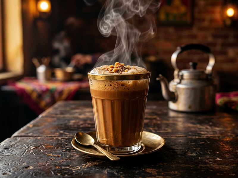 Gur Wali Chai — Sweetened with jaggery for a warm, earthy finish.