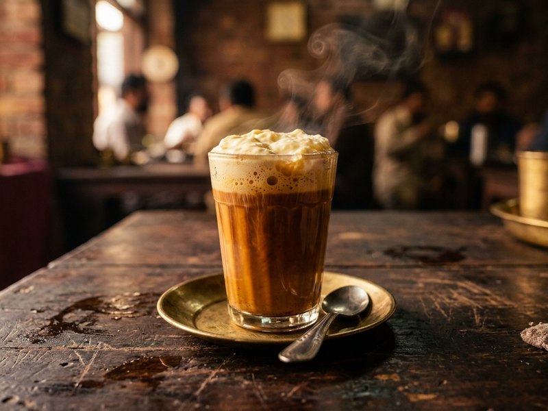 Malai Wali Chai — Crowned with thick cream that melts into every sip.